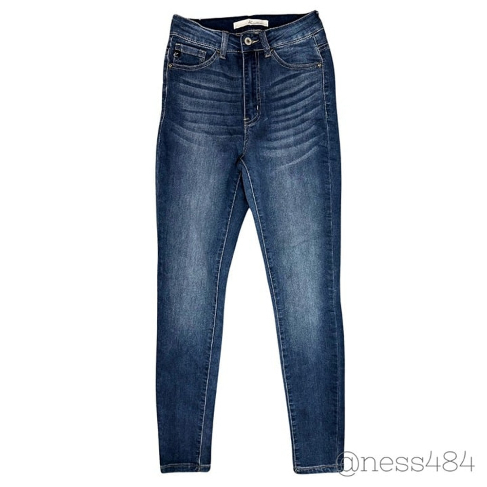 KanCan Jeans KC5002MD High Rise Skinny Dark Wash‎ Denim Size 1 24